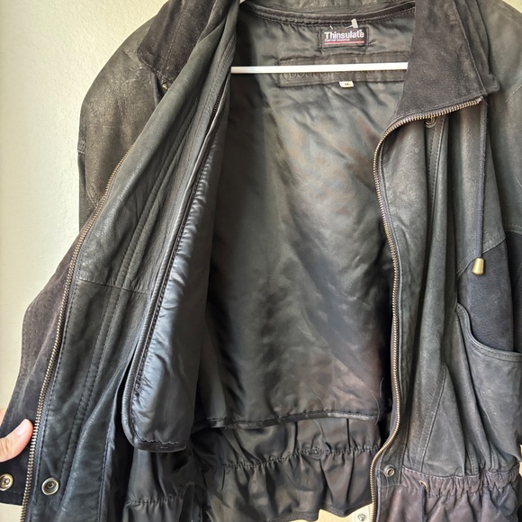 Vintage Genuine Leather Jacket - Picture 3 of 4